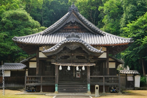 Funakoshi-Wakehime Shrine in Gogoshima island, Ehime, Japan - 愛媛県 興居島 船越和気比売神社 photo