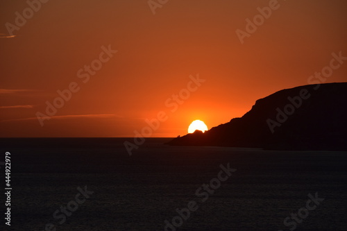 sunset in marseille