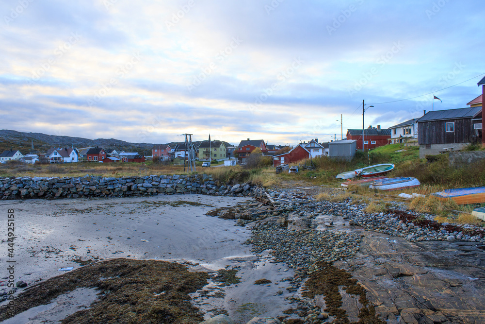 Fish Factory in North of Norway, Bugøynes