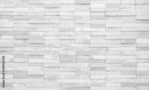 Stone block wall grey slate square pattern texture for background