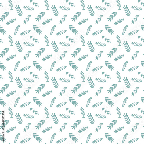 Seamless pattern background of twigs 