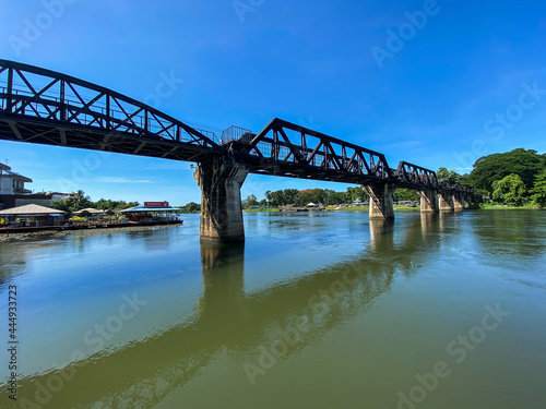 Bridge of the river kwai in Kanchanaburi, Thailand © pierrick