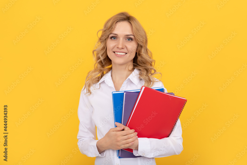 business casual style. girl white collar hold notepad. executive assistant or employee. business casual style. girl white collar hold notepad. executive assistant or employee.