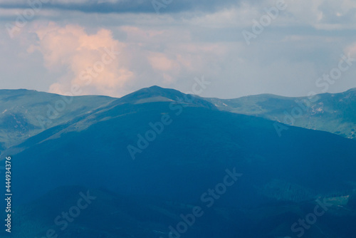 Mount Hutyn Tomnatyk in Chornogora ridge of Carpathian Mountains © Ihor