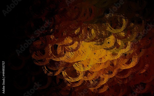 Dark Green, Yellow vector backdrop with wry lines.