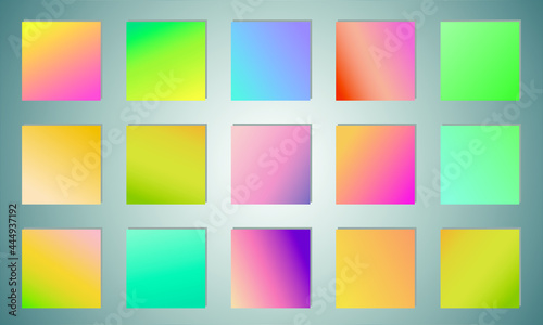 Color gradient cover design. Vibrant background for screen, poster, banner, wallpaper, social media post