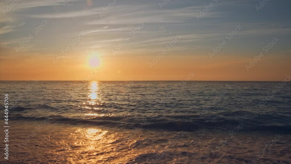 Sunset over the Sea Sunset over the Sea