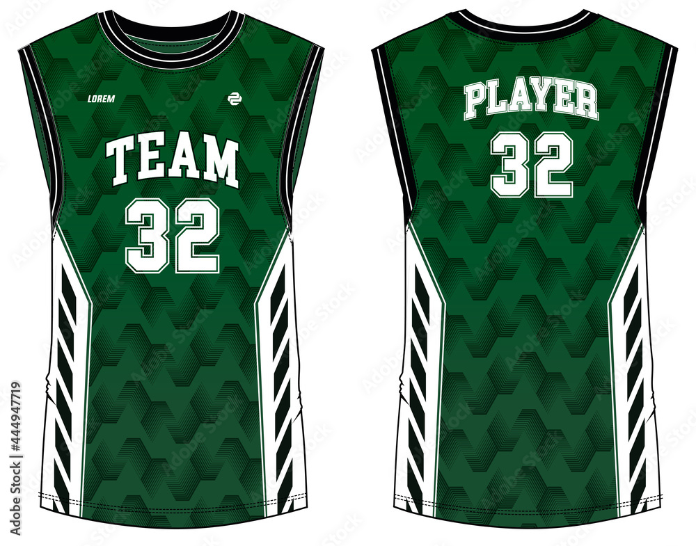 Sleeveless Tank Top Basketball jersey vest design t-shirt template ...