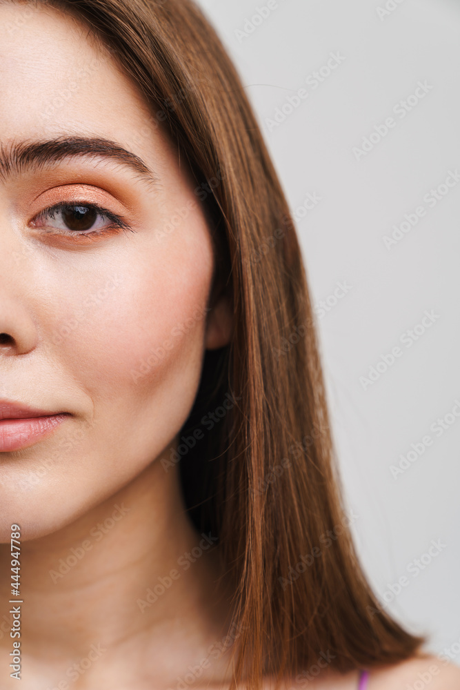 Beauty portrait of a young healthy white woman Beauty portrait of a young healthy white woman
