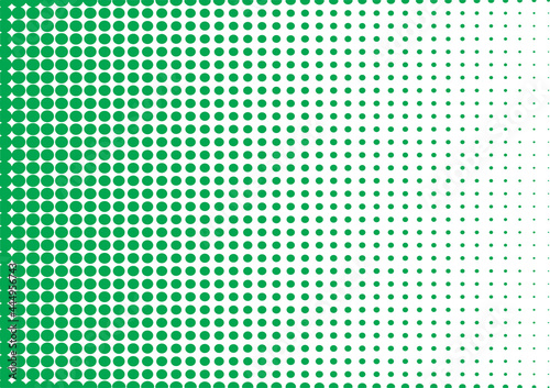 digital gradient with green dots Abstract Futuristic Panel polka dot background grunge background with circles dots dots vector illustration