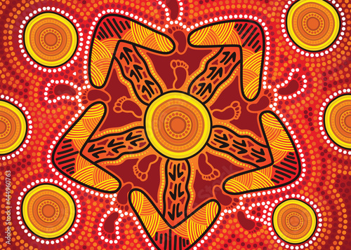 Boomerang aboriginal design