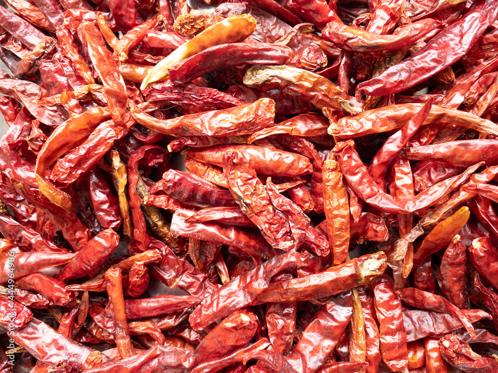 Dried chillies or dried peppers are key ingredient in Asian cooking for add some spiciness to the flavour. Dried chillies or dried peppers are key ingredient in Asian cooking for add some spiciness to the flavour.