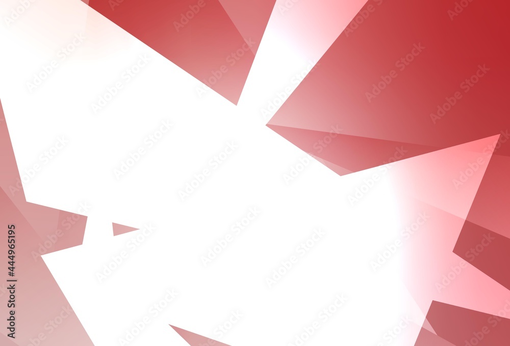 Light Pink vector template with crystals, triangles. Light Pink vector template with crystals, triangles.