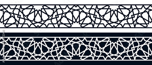 Islamic pattern for laser cutting