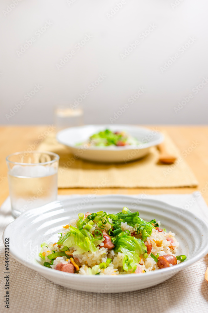 レタス炒飯 レタス炒飯