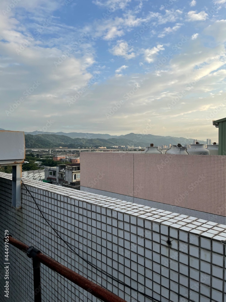 Fototapeta premium building and sky