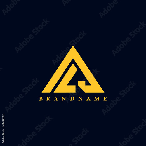 al la modern creative alphabet for company letter logo