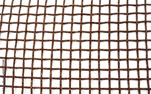 Iron rusty lattice.