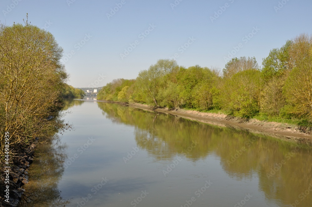 Banks of the Seine at Elbeuf in Normandy Banks of the Seine at Elbeuf in Normandy