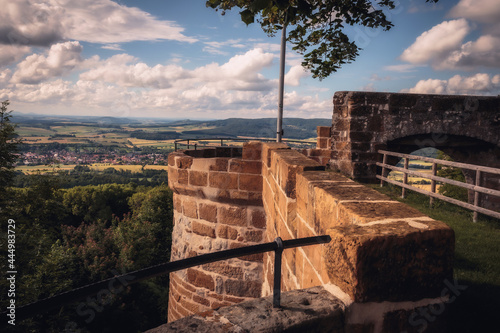 Medieval Castle Giechburg in Franconia, Germany in Bavaria in Summer photo