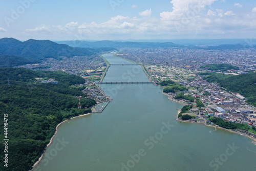 広島県福山市　芦田川河口の風景 photo