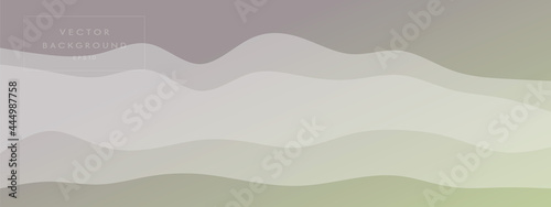 abstract waves fluid line modern gradient background combined pale colors. Trendy template for brochure business card landing page website. vector illustration eps10