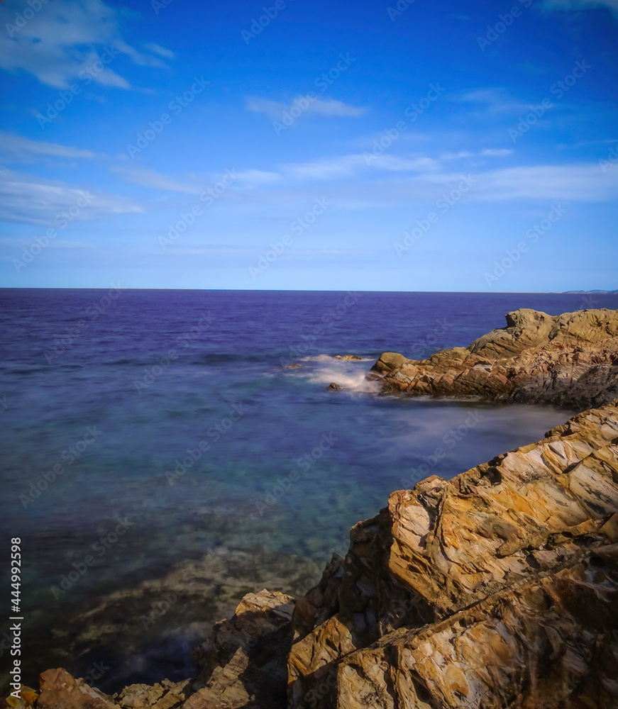 Côte rocheuse vu de Banyuls-sur-mer