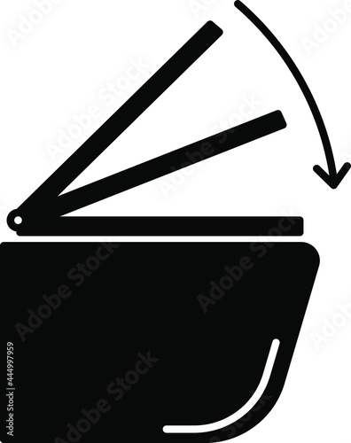 soft closing icon