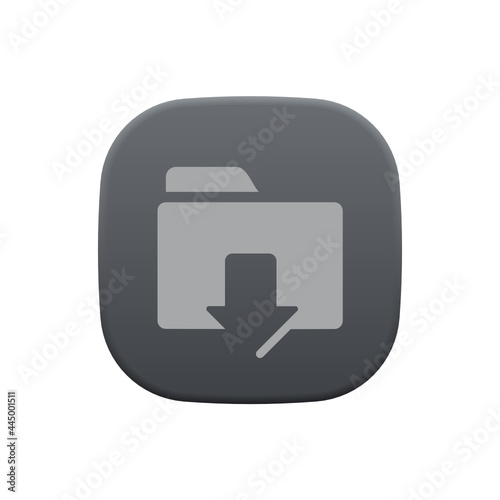 Download Folder - Sticker