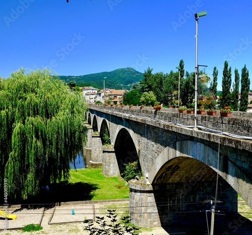 le pont de retournac sur la  loire  haute loire france