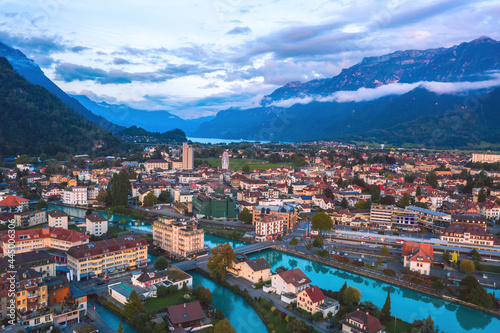 Interlaken, Switzerland © uslatar