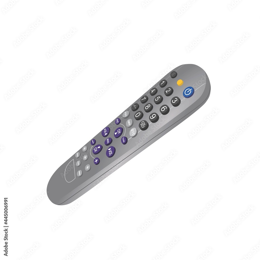 attractive and detailed tv remote vector illustration attractive and detailed tv remote vector illustration