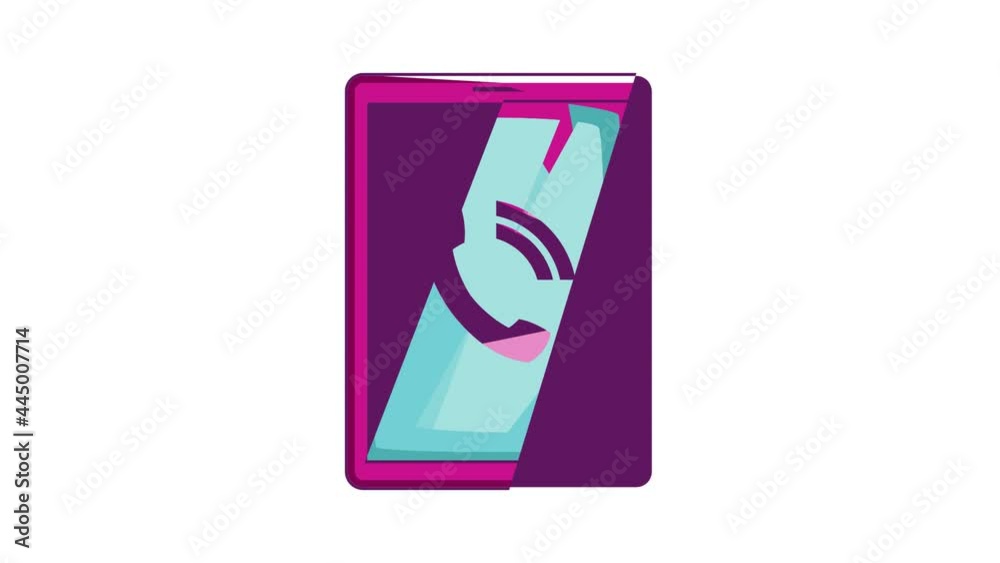 Ipad icon animation cartoon best object isolated on white background