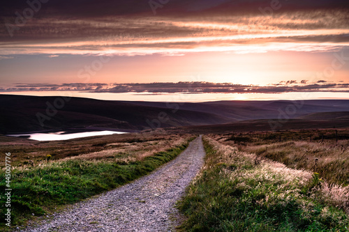 Sunset at the Peak District National Park