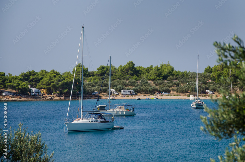 Mittelmeerküste vor Kroatien Mittelmeerküste vor Kroatien