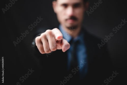 hand of professional busine...