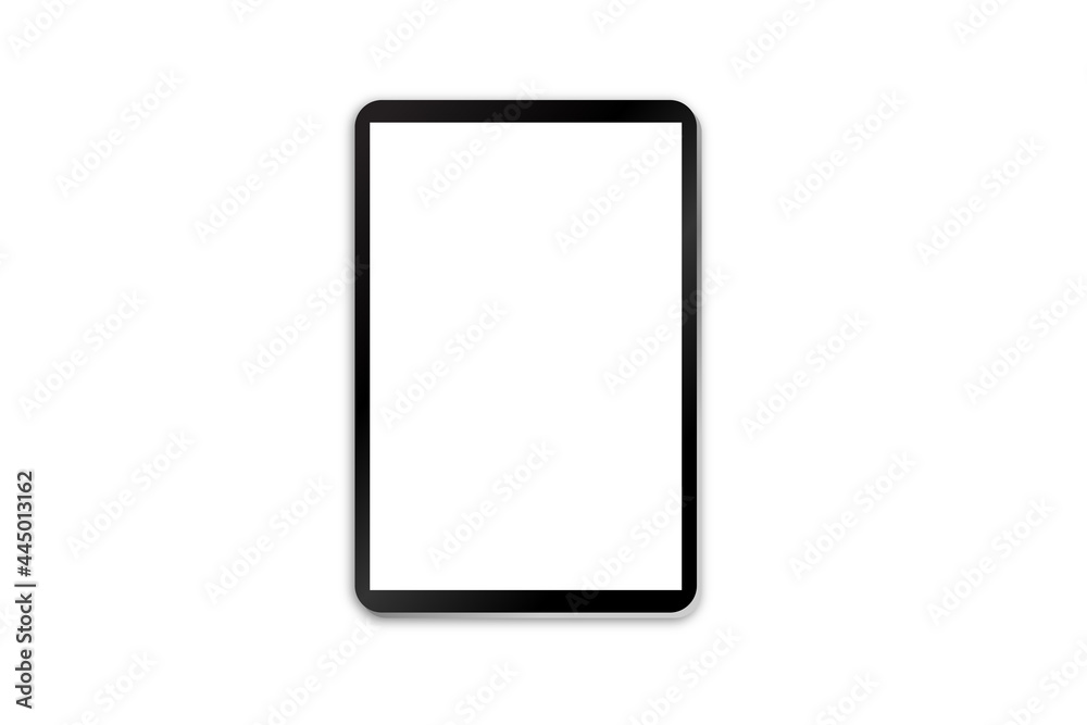 Tablet laptop computer PC with blank screen mock up Tablet laptop computer PC with blank screen mock up