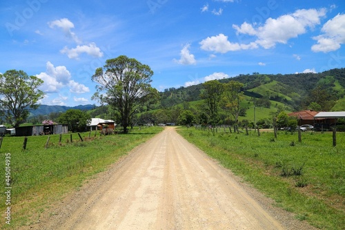 landscape with road