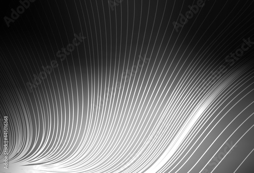 Dark Gray vector background with straight lines. © smaria2015