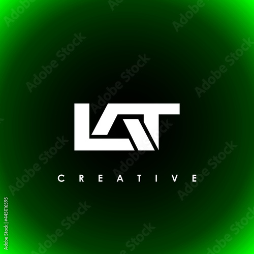 LAT Letter Initial Logo Design Template Vector Illustration