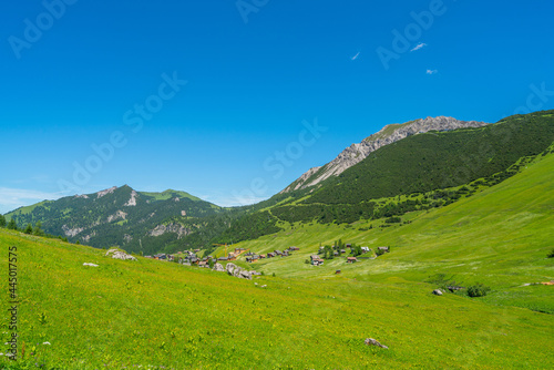 mountain landscape with mountains