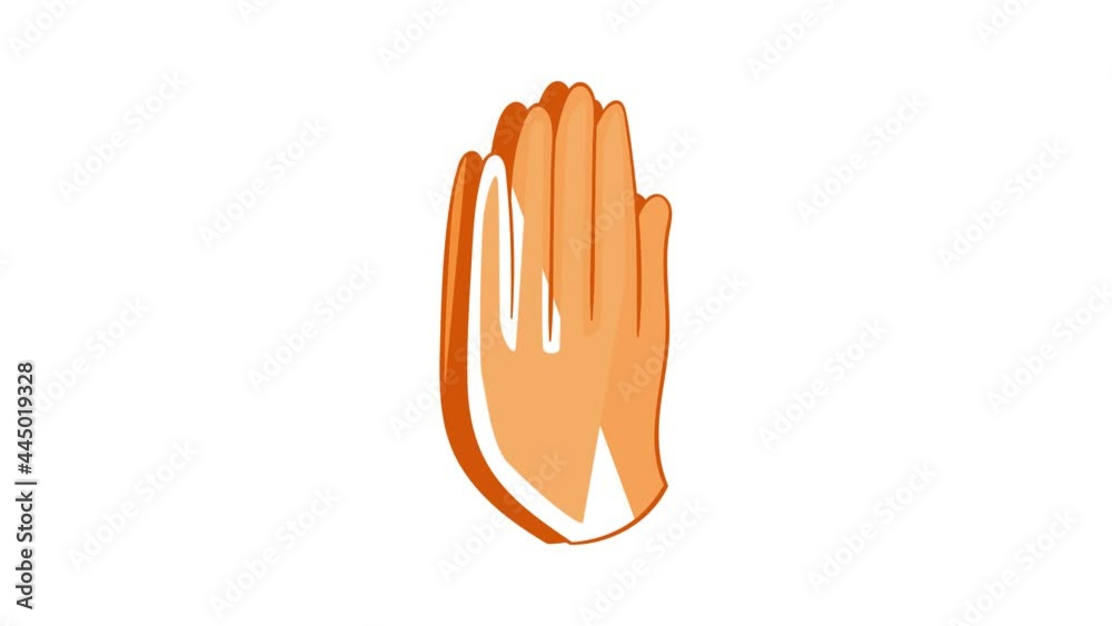 Pray icon animation cartoon best object isolated on white background Pray icon animation cartoon best object isolated on white background