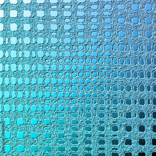 light blue metallic animal skin like design