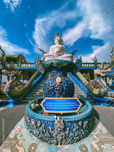 Wat Khao Phra Khru viewpoint in ChonBuri, Thailand photo