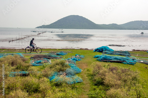 at chilka lake rambha photo