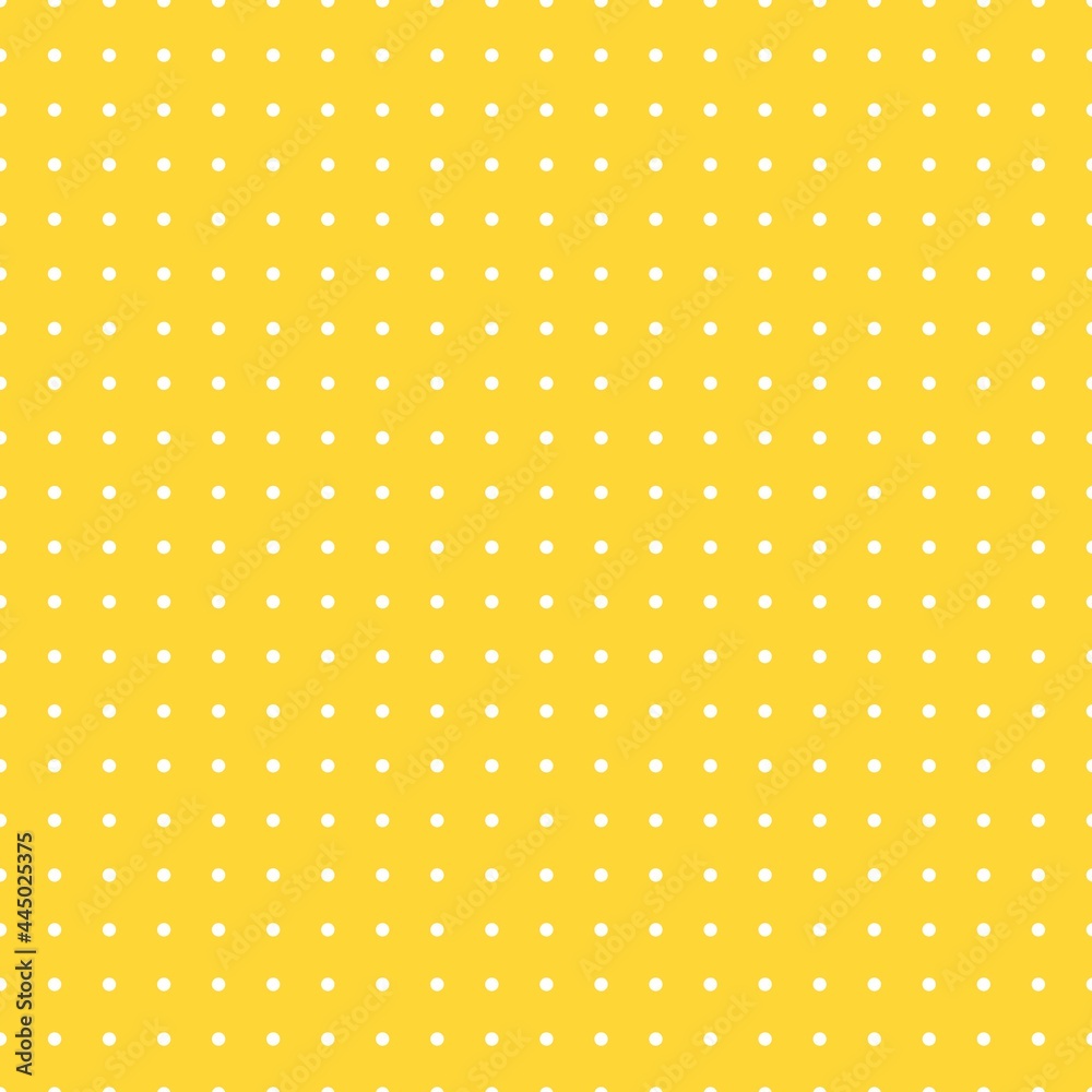 White and yellow Polka Dot seamless pattern. Vector background. White and yellow Polka Dot seamless pattern. Vector background.