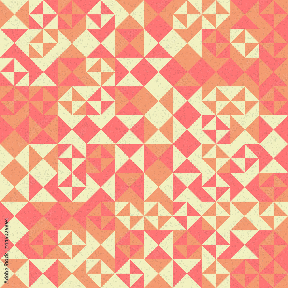 Abstract Geometric Pattern generative computational art illustration