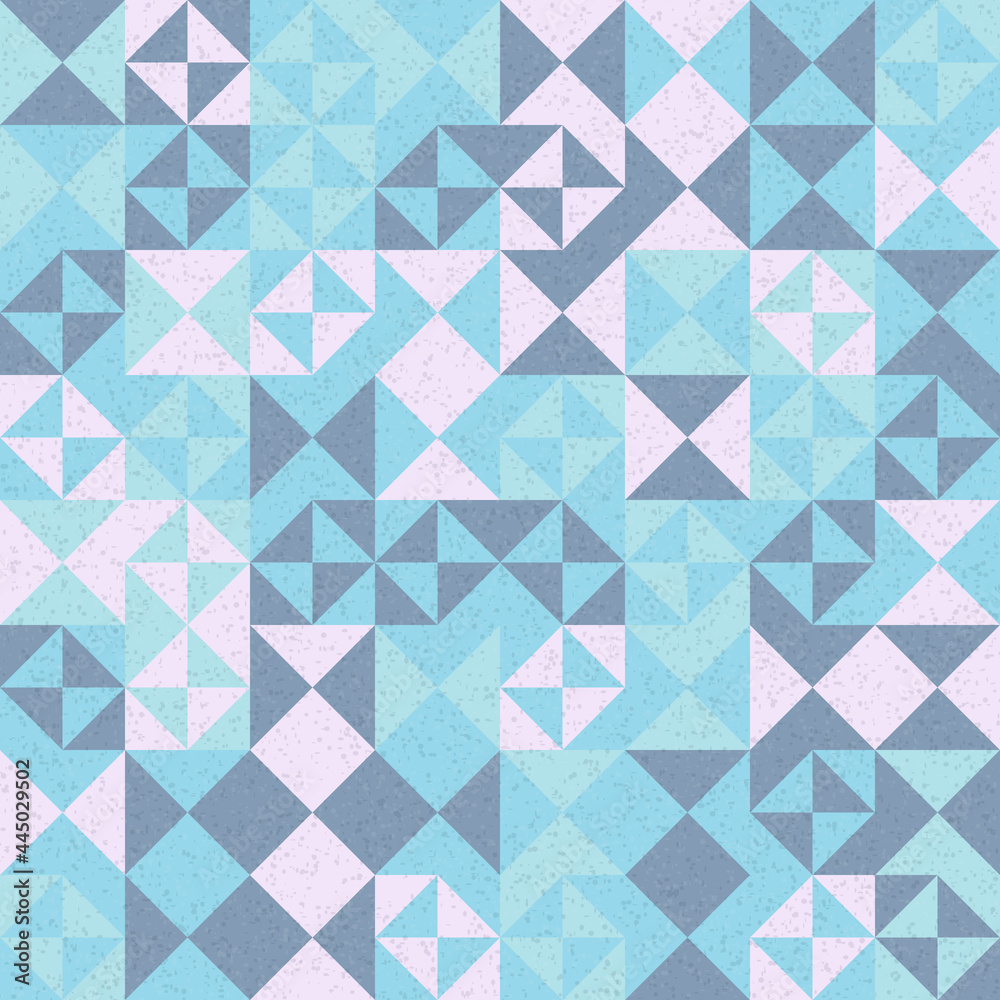 Abstract Geometric Pattern generative computational art illustration