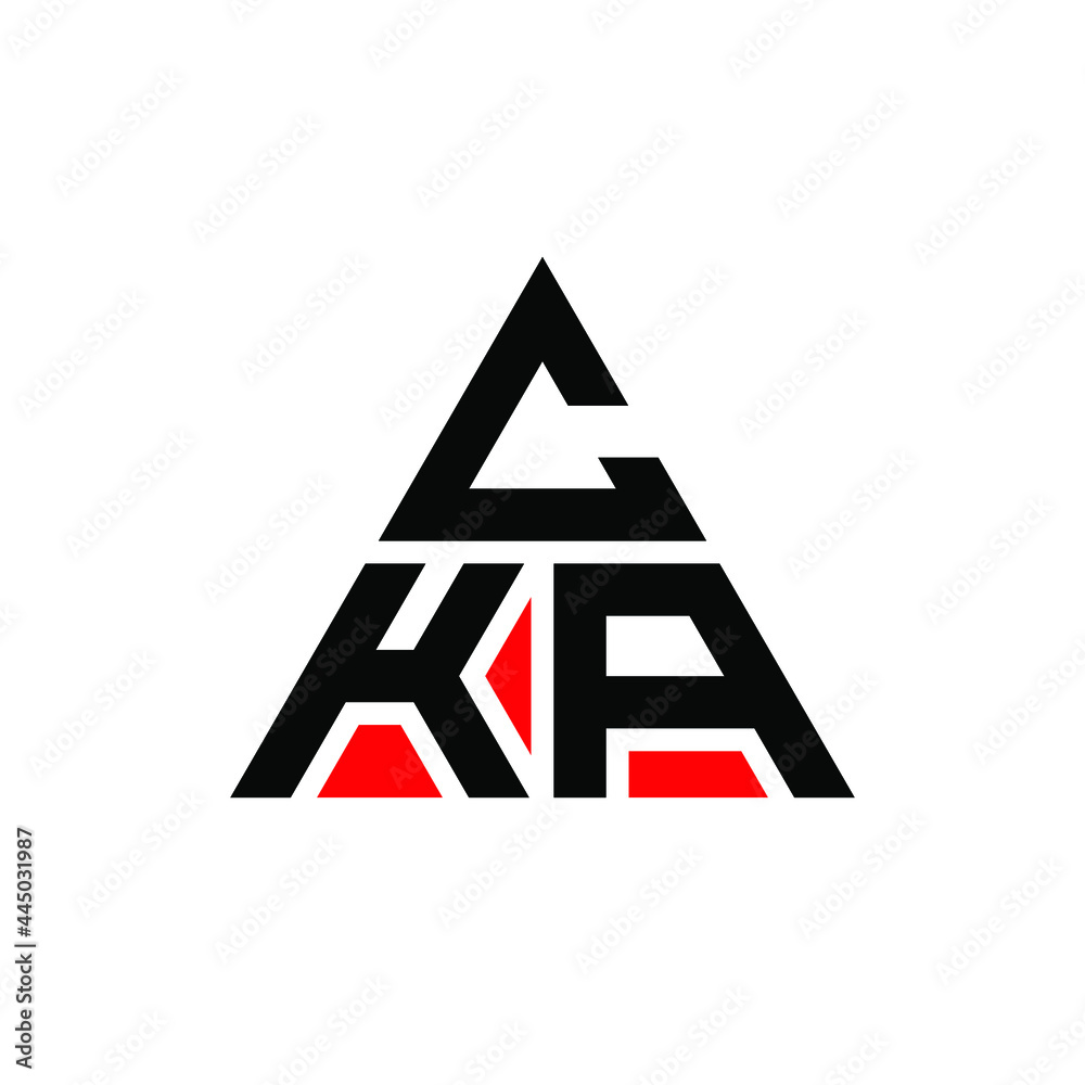 CKA triangle letter logo design with triangle shape. CKA triangle logo design monogram. CKA triangle vector logo template with red color. CKA triangular logo Simple, Elegant, and Luxurious Logo. CKA CKA triangle letter logo design with triangle shape. CKA triangle logo design monogram. CKA triangle vector logo template with red color. CKA triangular logo Simple, Elegant, and Luxurious Logo. CKA