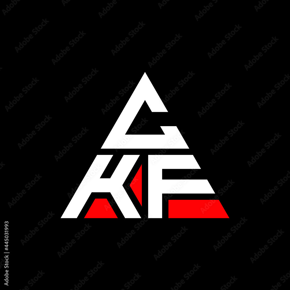 CKF triangle letter logo design with triangle shape. CKF triangle logo design monogram. CKF triangle vector logo template with red color. CKF triangular logo Simple, Elegant, and Luxurious Logo. CKF CKF triangle letter logo design with triangle shape. CKF triangle logo design monogram. CKF triangle vector logo template with red color. CKF triangular logo Simple, Elegant, and Luxurious Logo. CKF